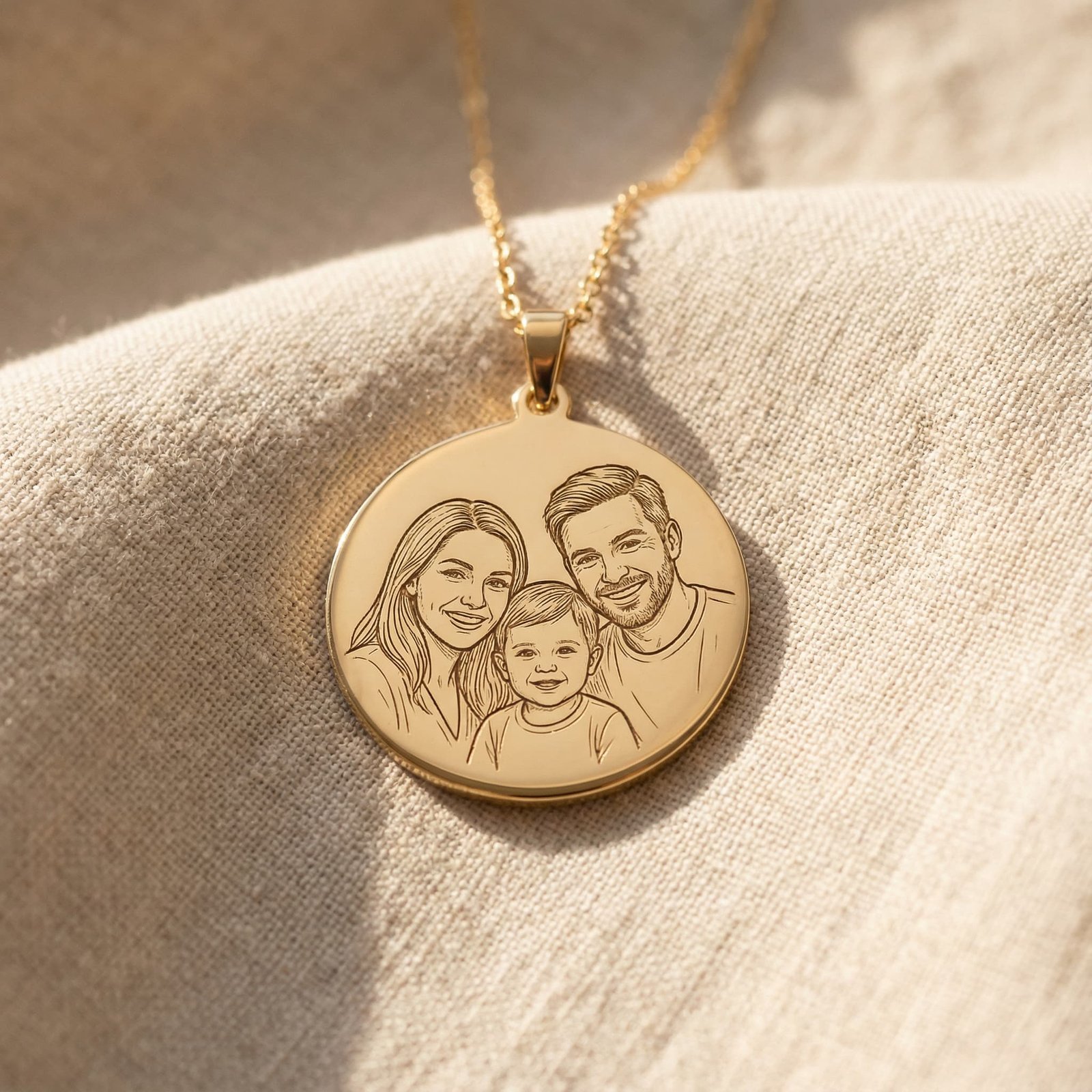 Kişiye Özel Portre Kolye