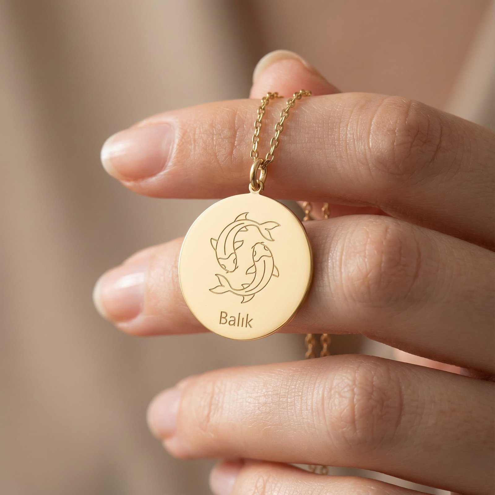 Balık Burcu Kolye