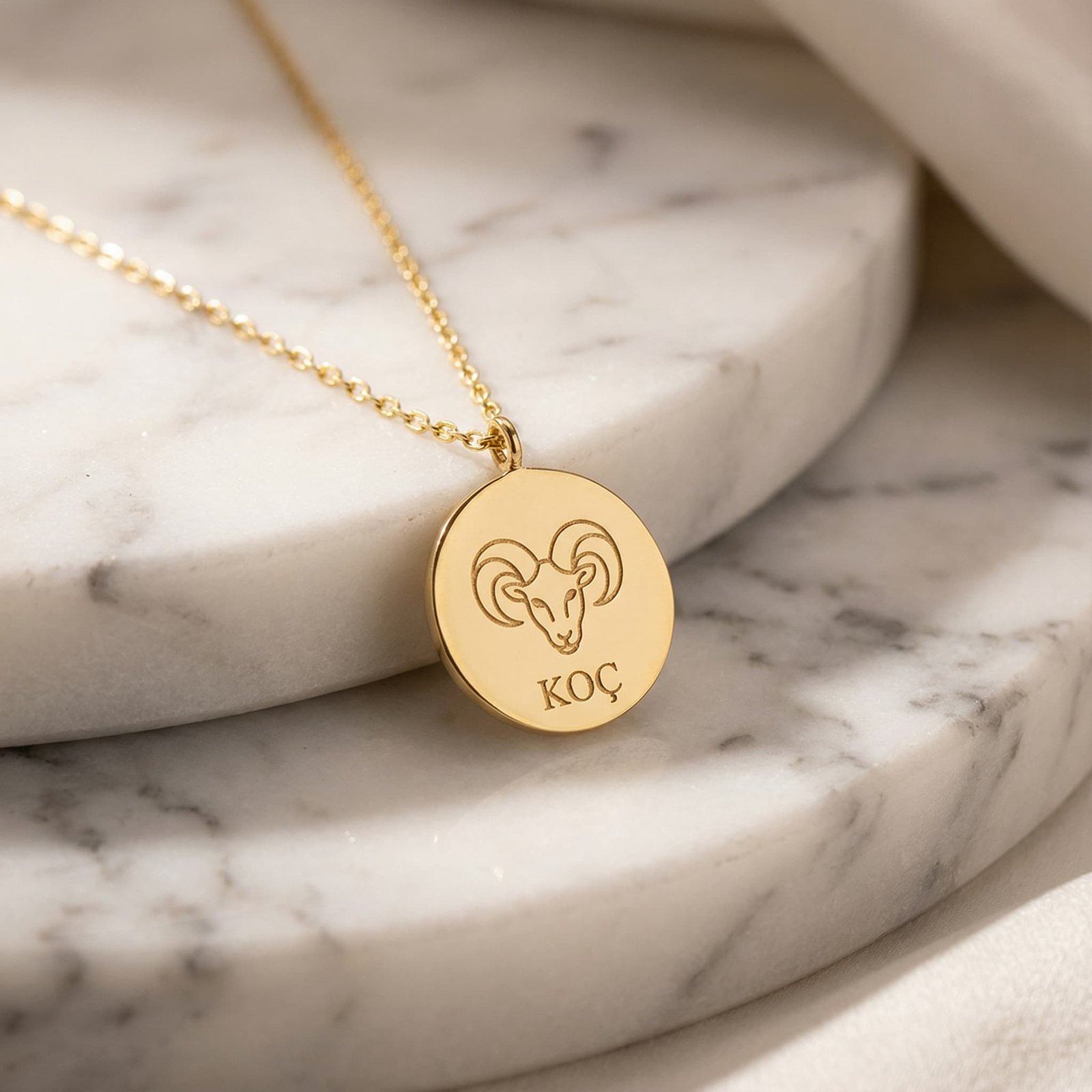 Koç Burcu Kolye