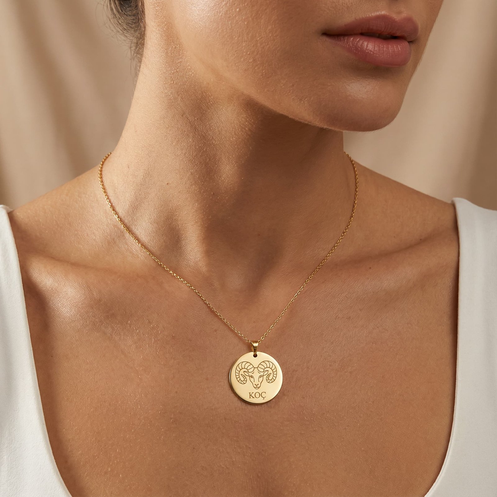 Koç Burcu Kolye