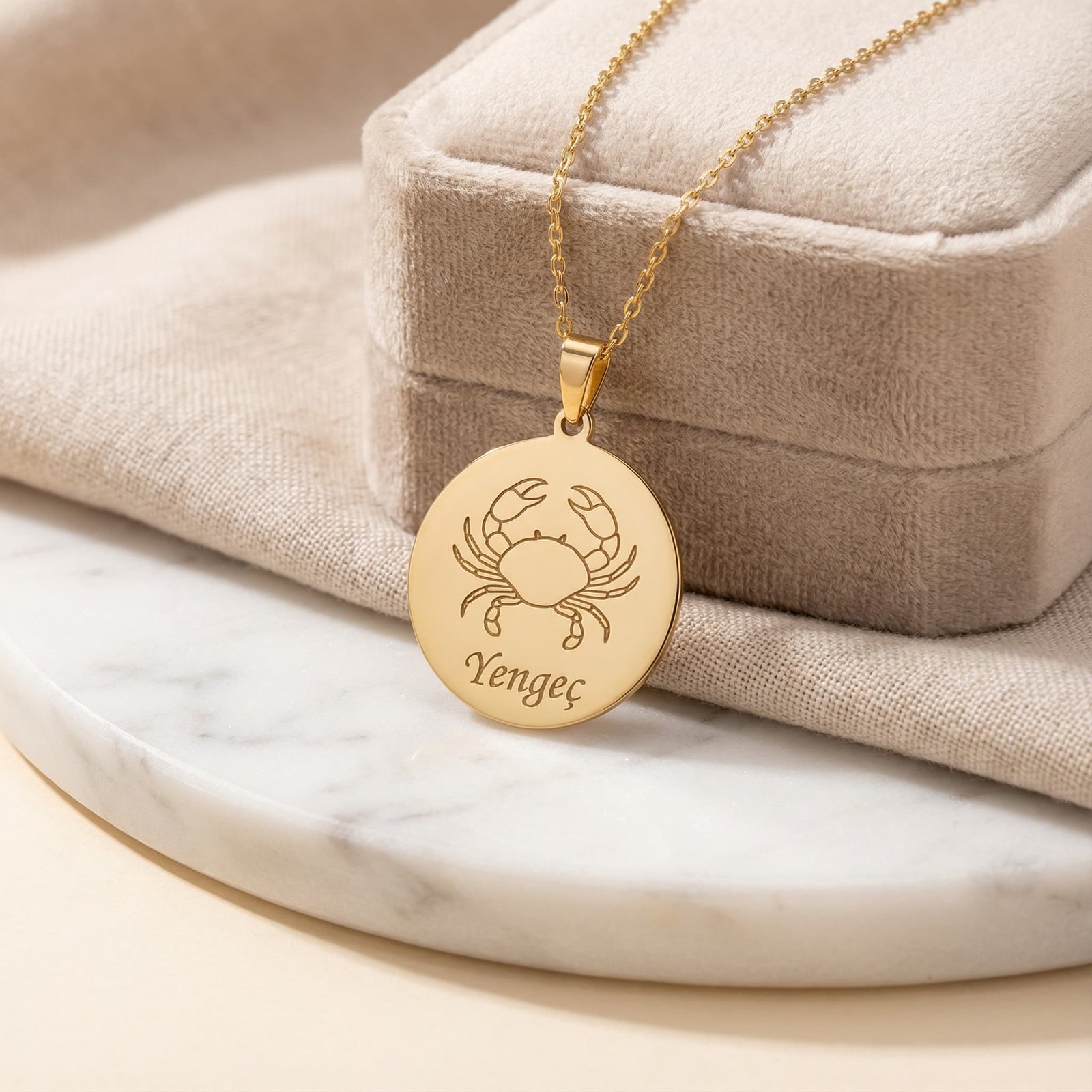 Yengeç Burcu Kolye