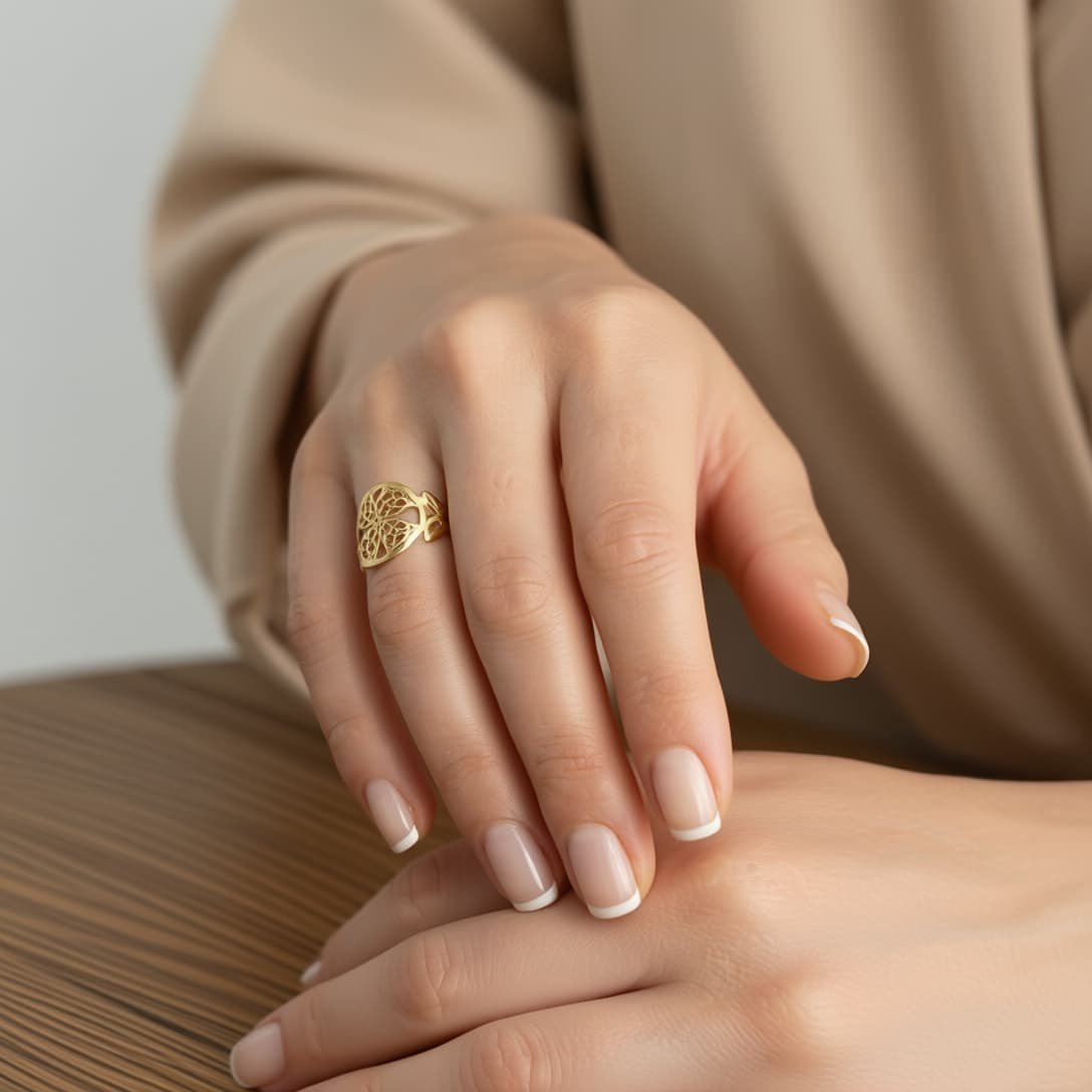 Viking Düğümü Motifli Yüzük